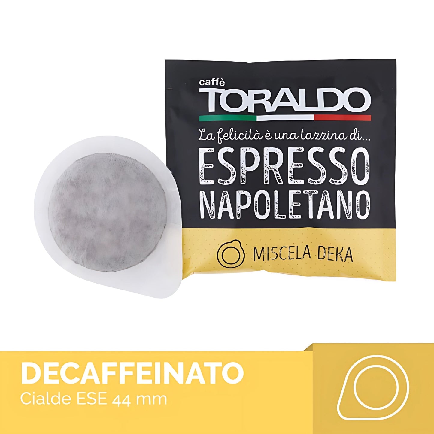 Toraldo Caffè Miscela Dek Espresso Napoletano 150 cialde