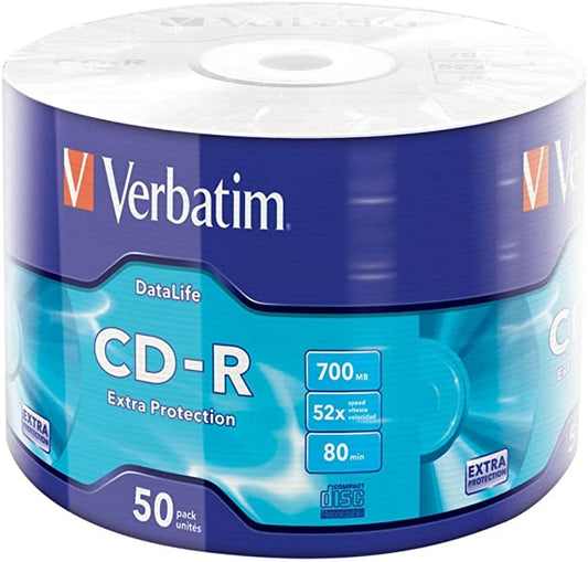 Verbatim 43787 CD-R 700MB 50pezzi CD vergine