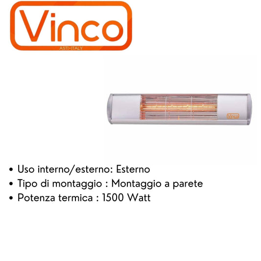 Vinco Stufa Alogena Da Esterno 70164