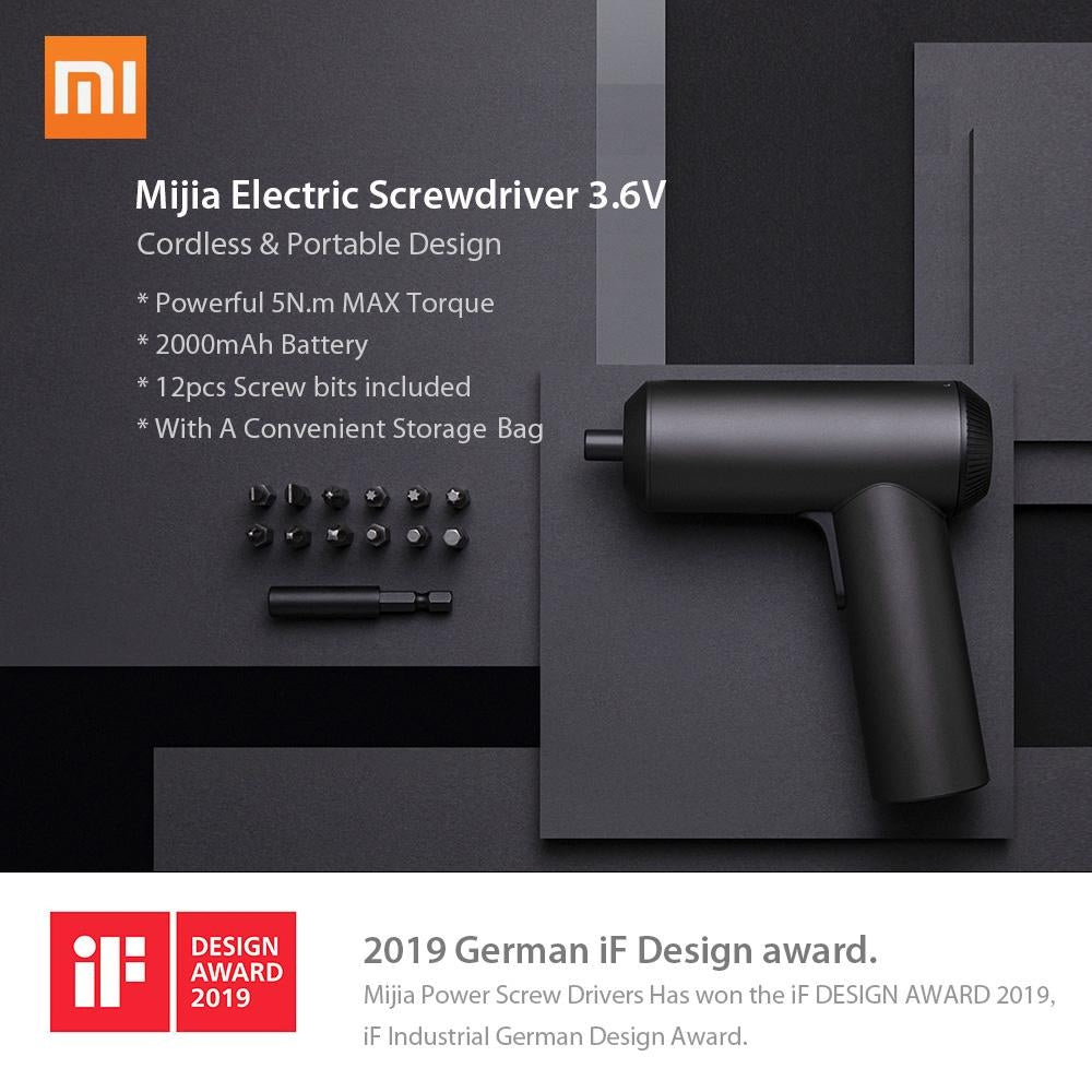 Xiaomi Mi Avvitatore +11 Punte Nero