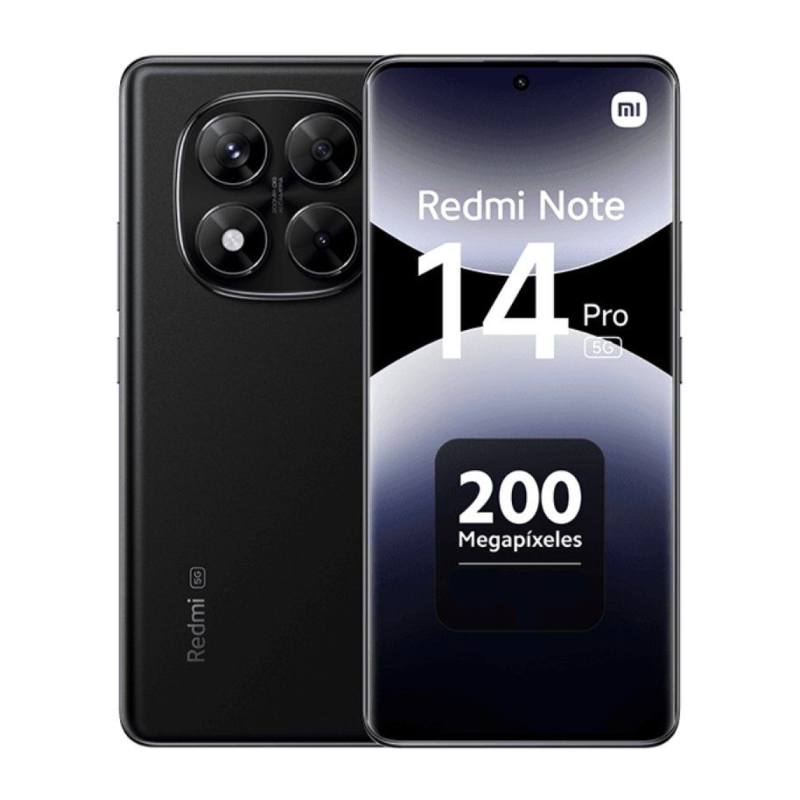 Xiaomi Redmi Note 14 Pro 12+512GB 5G Midnight Black Nero - Garanzia Inclusa